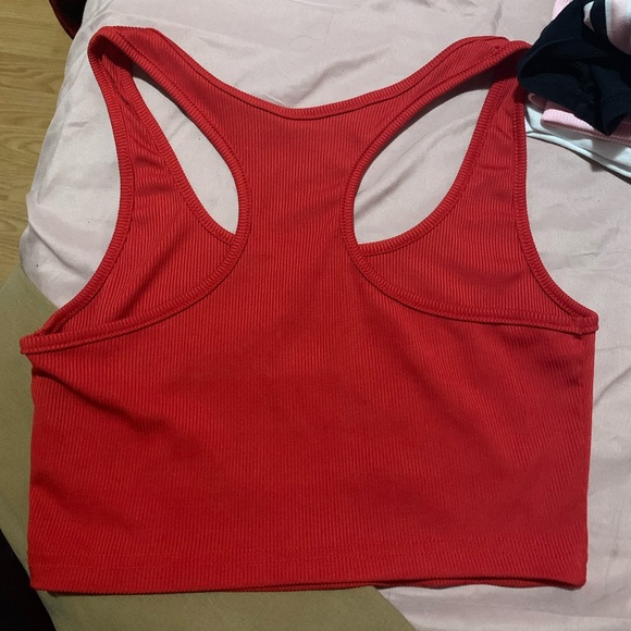 Red Shein Crop top 2/$10 - Picture 2 of 2